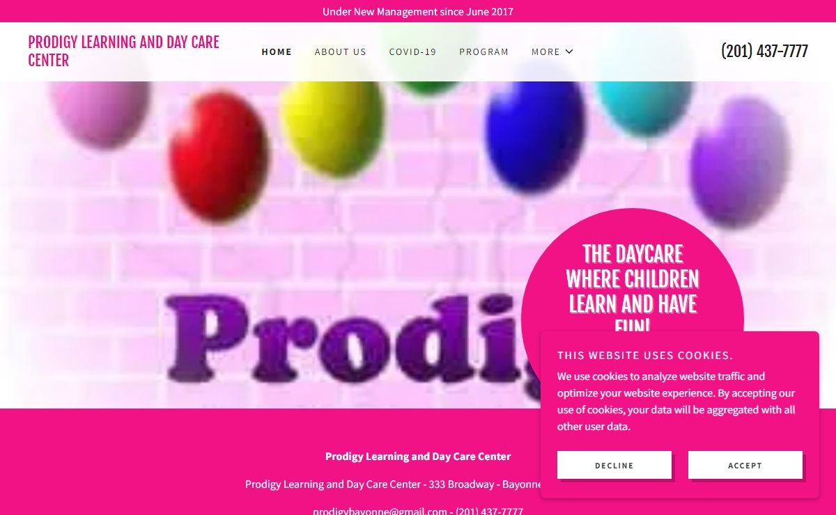 Daycare & Learning Center in Bayonne, NJ | Prodigy Learning & Daycare Center