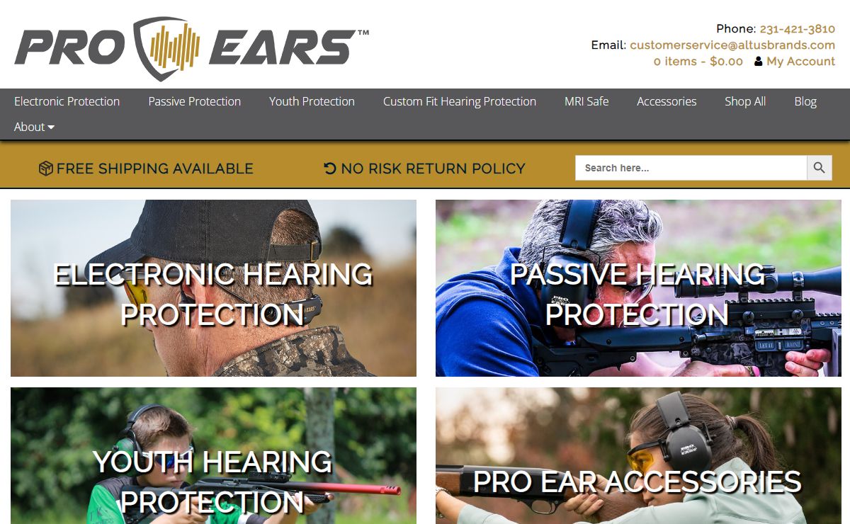 Pro Ears | Shooting Ear & Hearing Protection Made in the USA