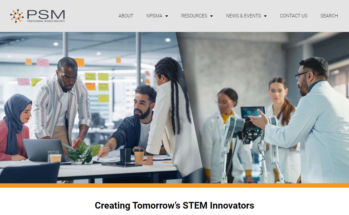 Home - Professional Science Masters