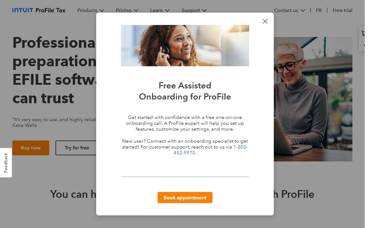Tax Preparation & efiling Return Software | Profile