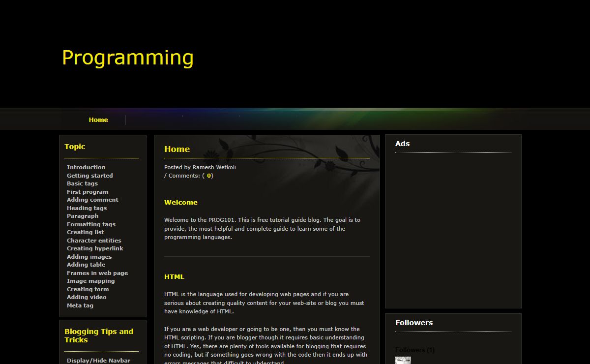 Programming