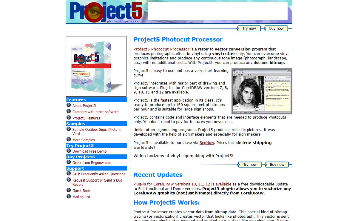 Project5 Photocut Processor: Revolution in Sign Making!