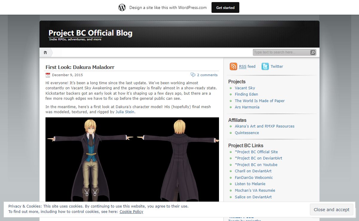 Project BC Official Blog | Indie RPGs, adventures, and more