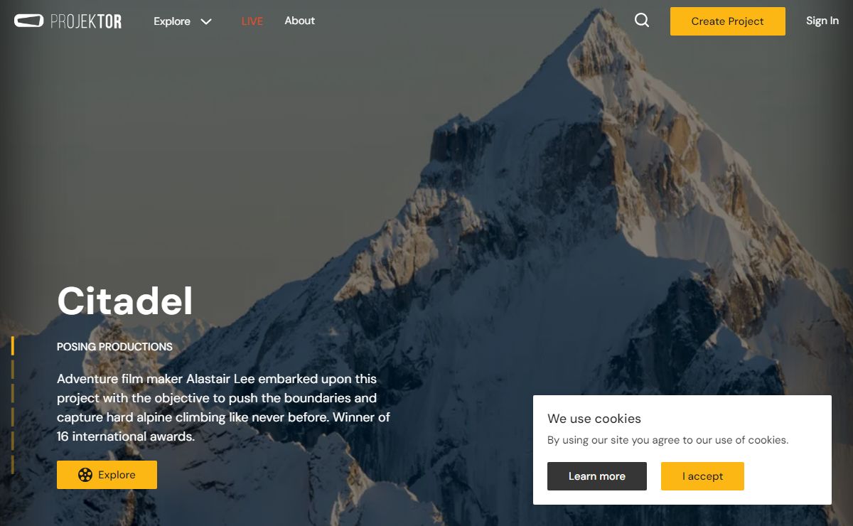 Projektor – Over 6700 projects from 2000+ creators