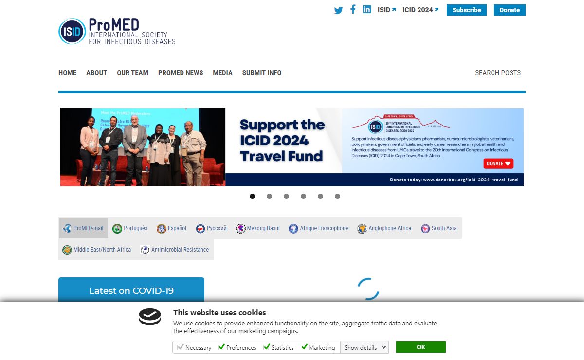 Home - ProMED - ProMED-mail