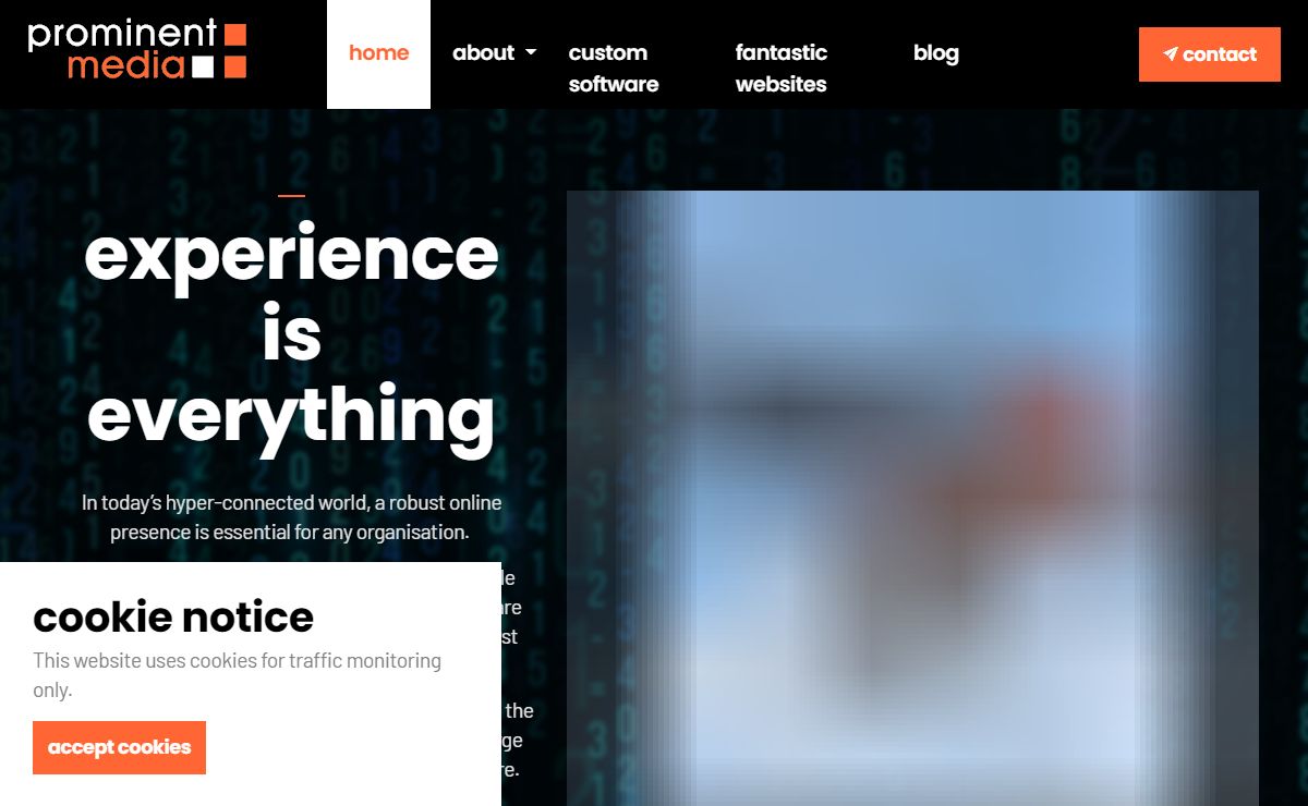 Home | Prominent Media Ltd | Custom business software | Milton Keynes