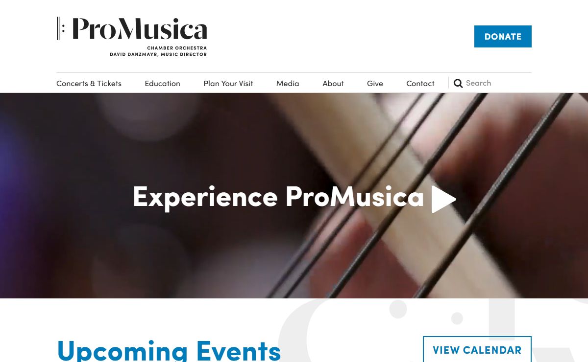 ProMusica Columbus | Classical Chamber Music Orchestra