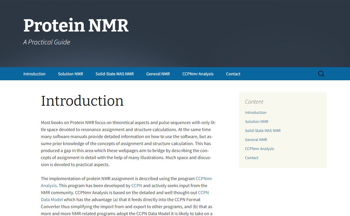 Protein NMR | A Practical Guide