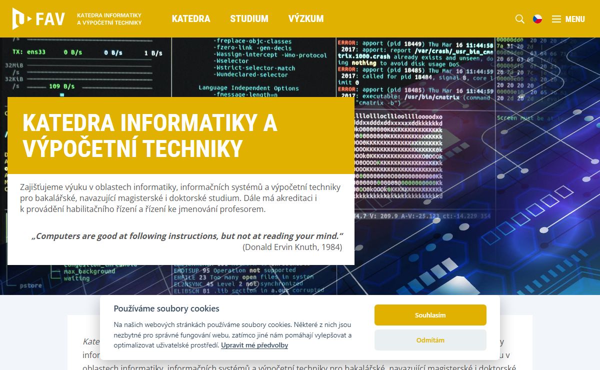 Katedra informatiky a výpočetní techniky