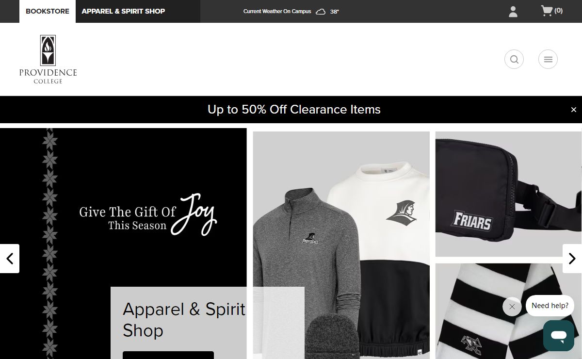 Apparel, Gifts & Textbooks | Providence College Official Bookstore