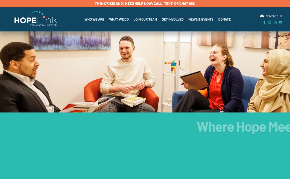 HopeLink - Home Page