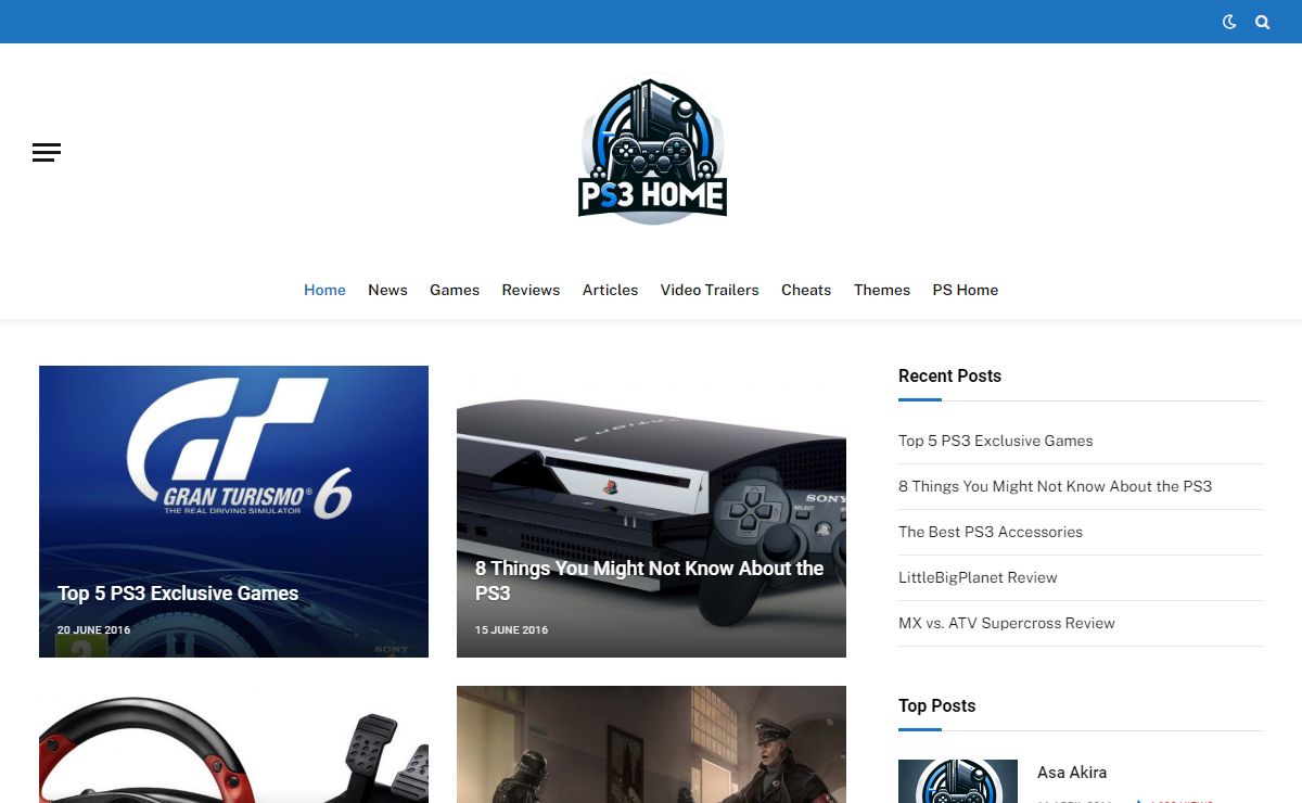 PS3 Home – The Home of PlayStation 3 – The latest PS3 articles, news, themes, trailers, game reviews, previews, guides, rumors, FAQs & more.