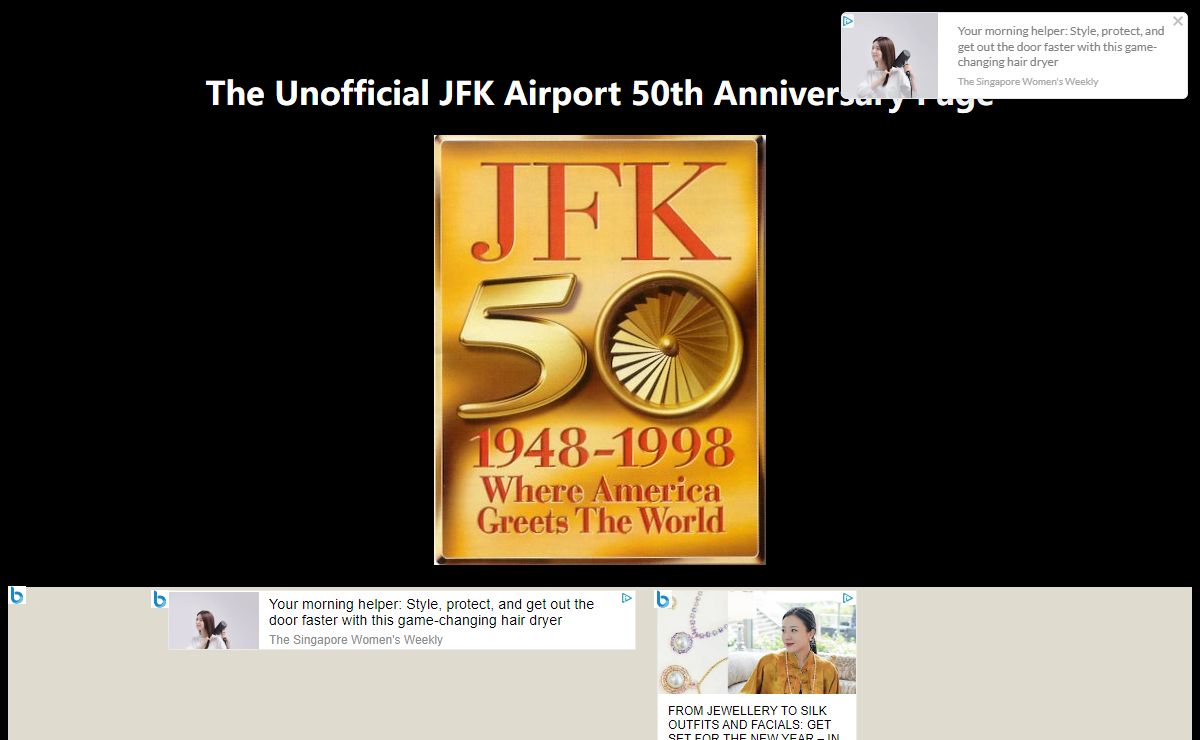 The Unofficial JFK Airport 50th Anniversary Page