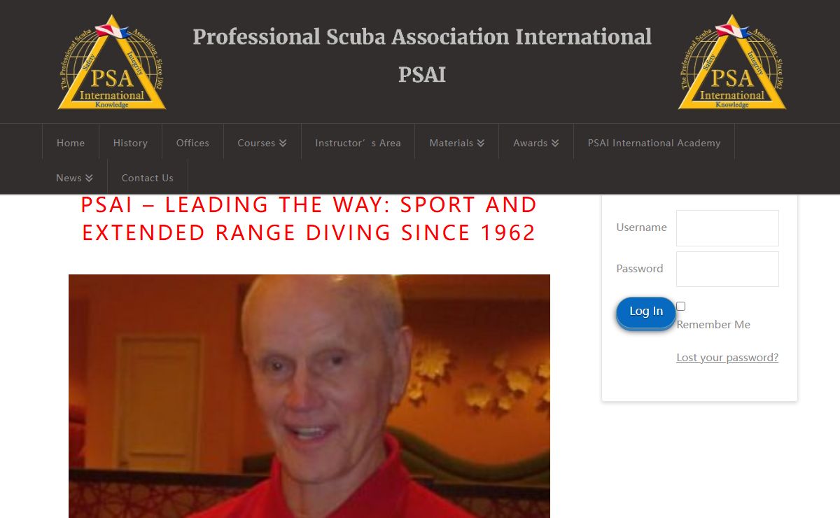 The Professional Scuba Association International