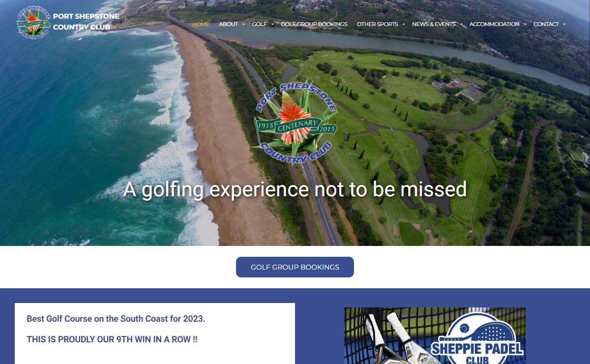 Port Shepstone Country Club | Home Page