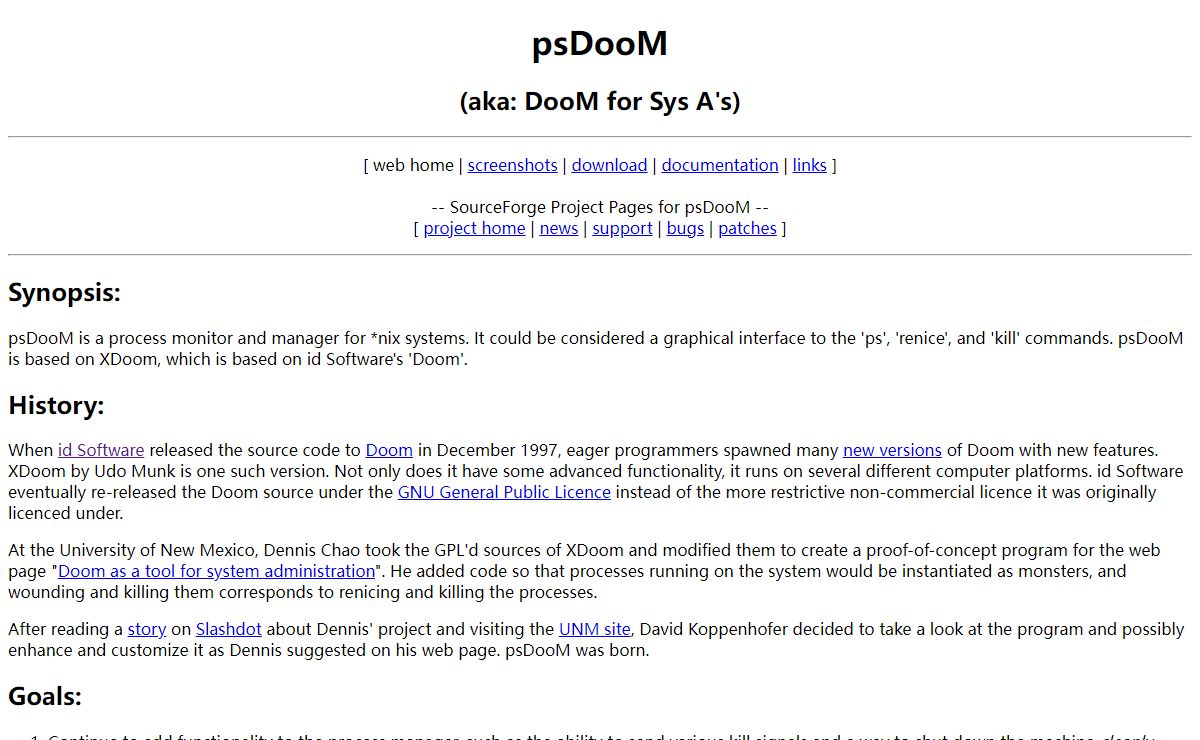 psDooM: DooM for Sys A's