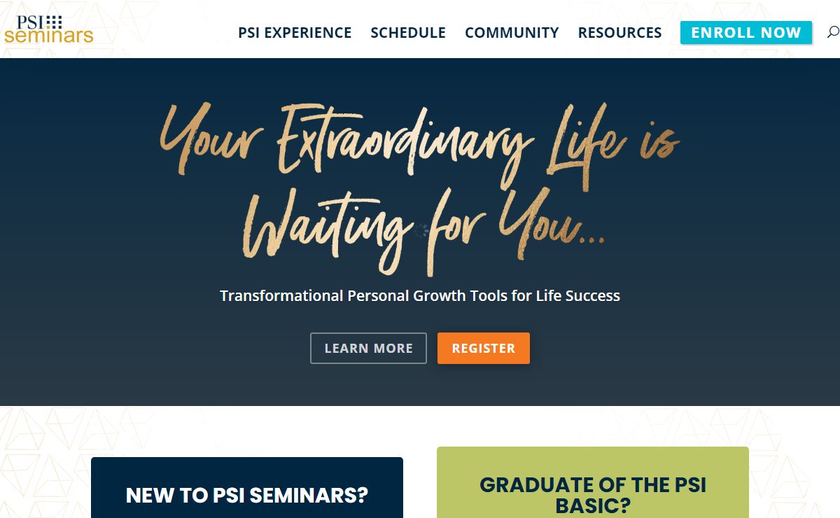 Personal Development & Leadership Training • PSI Seminars