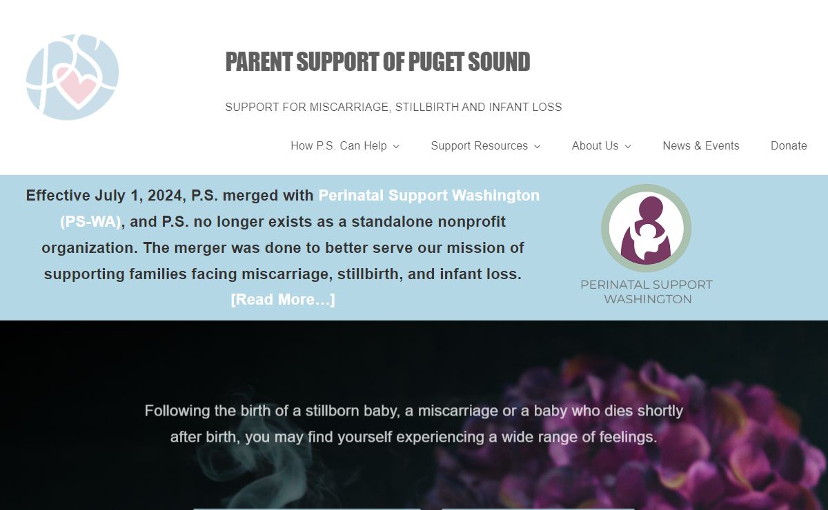 Home - Parent Support of Puget Sound (P.S.)