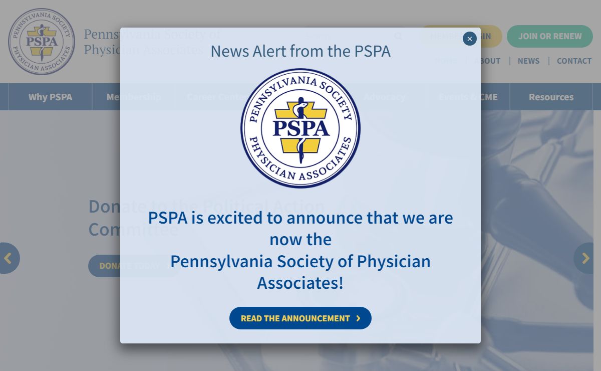 Home - Pennsylvania Society of Physician Associates