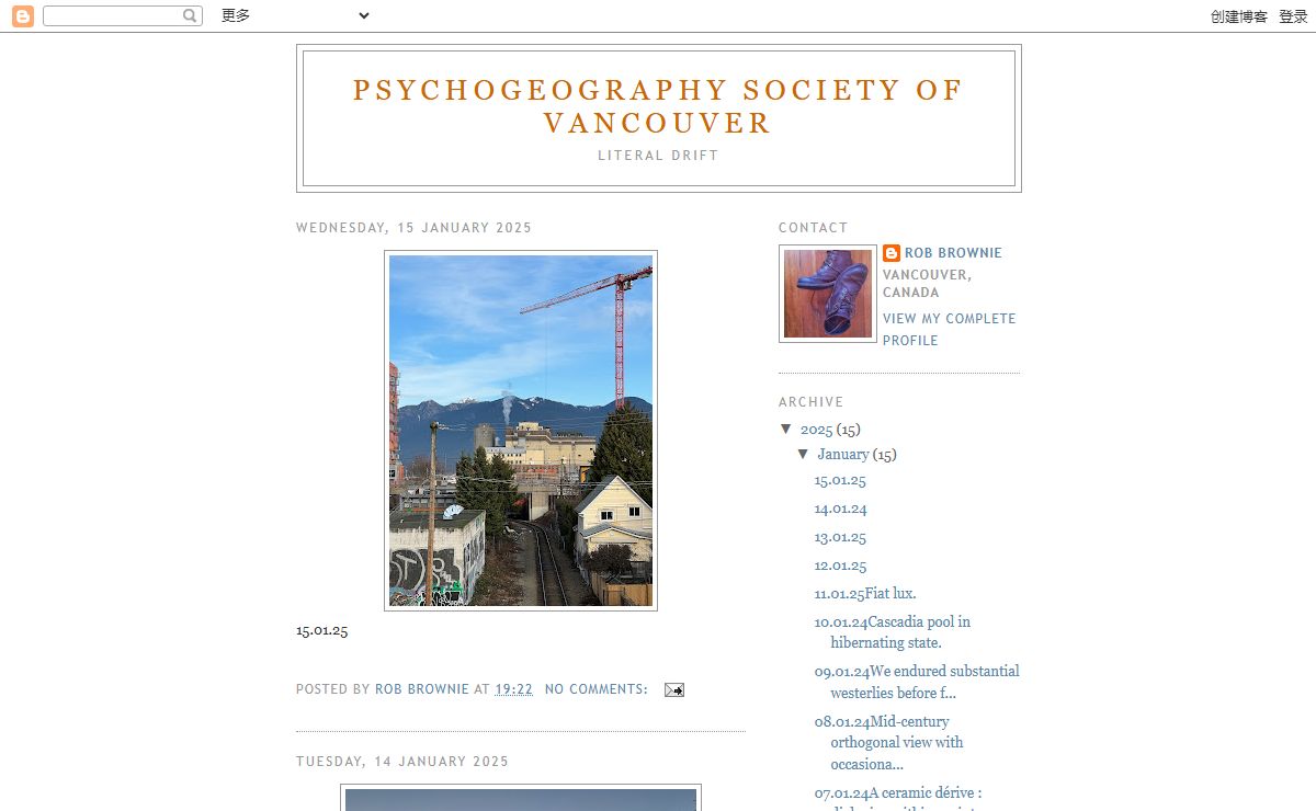 psychogeography society of vancouver