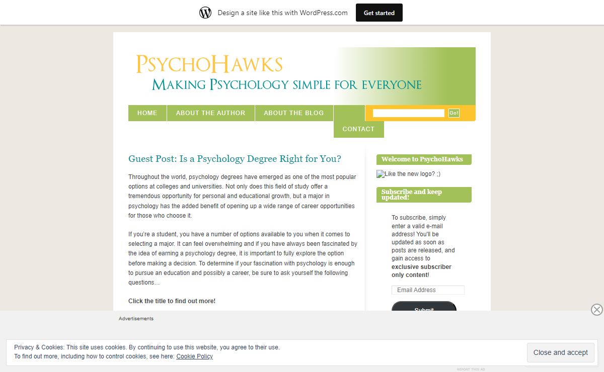 Psycho Hawks | Psychology made interesting, simple and relevant for everyone.