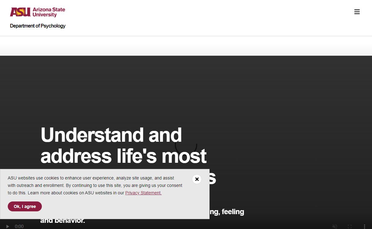 ASU Department of Psychology Home page | Department of Psychology