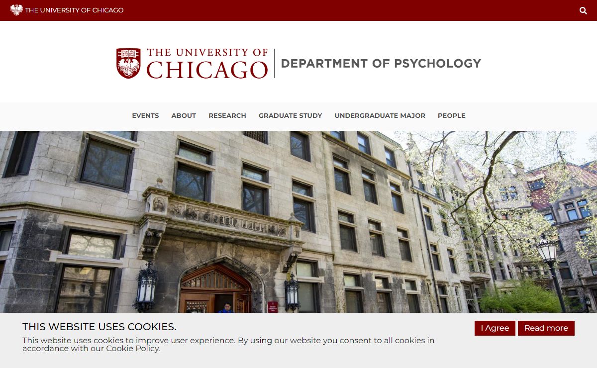 Department of Psychology Homepage | Department of Psychology