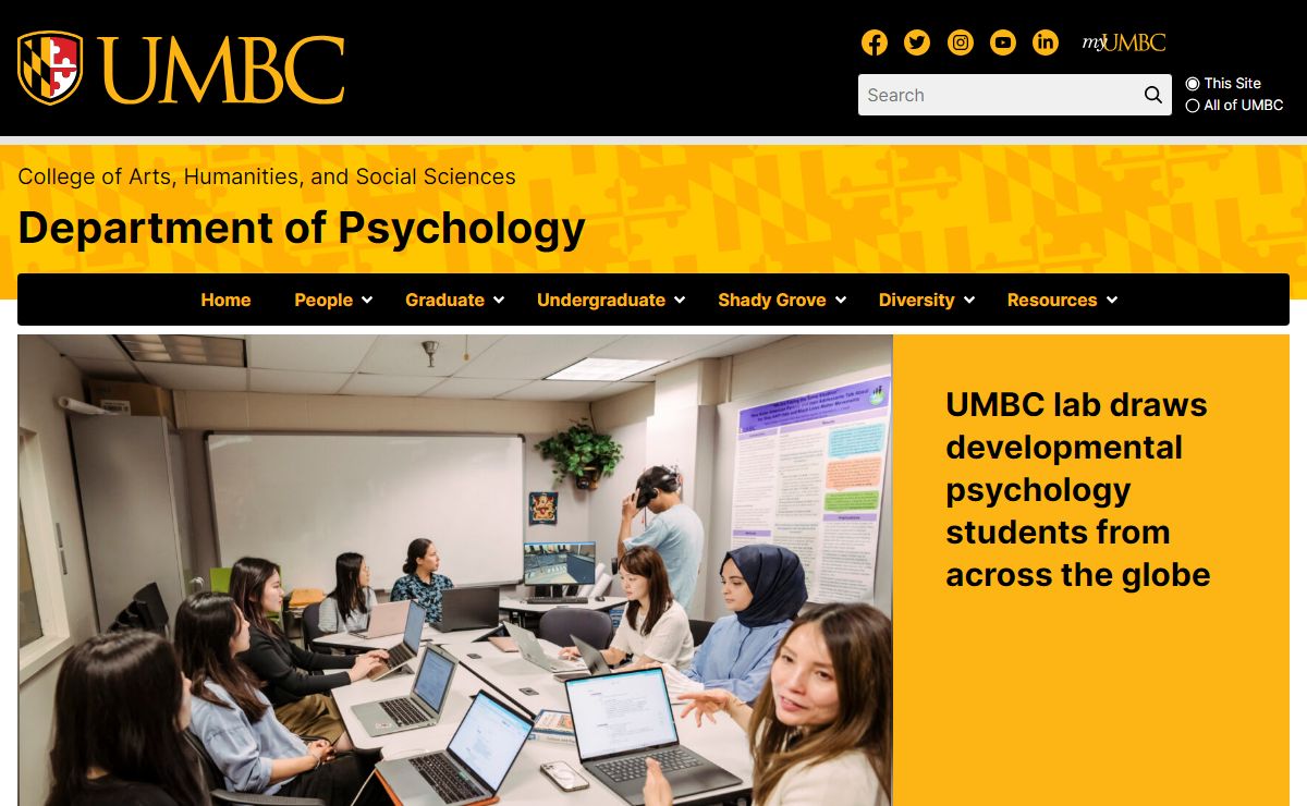 Department of Psychology – UMBC