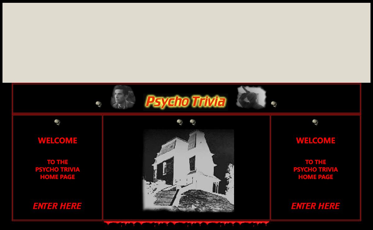 PSYCHO TRIVIA