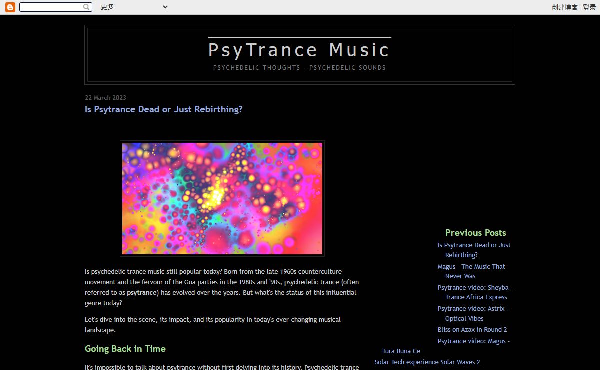 PsyTrance Music - 2011 psychedelic trance news & reviews blog