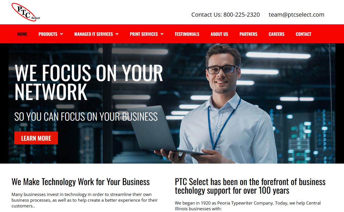PTC Select – Peoria’s Technology Company