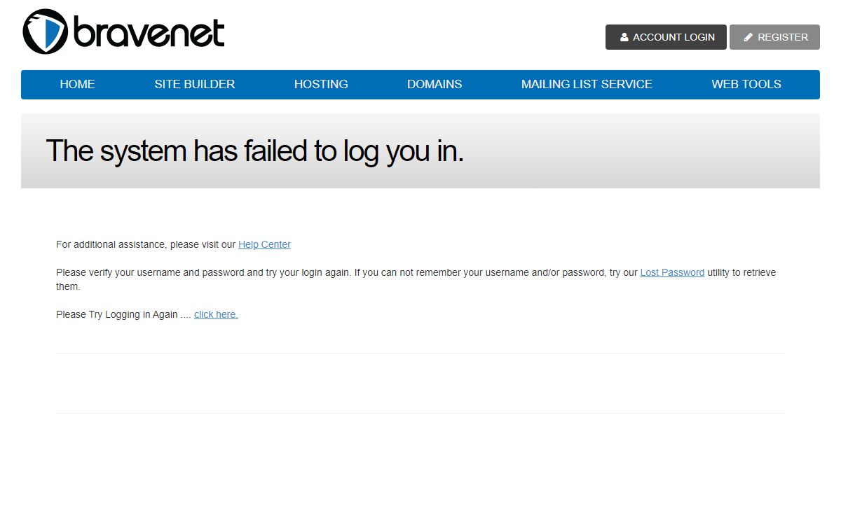 Easy Website Builder, Hosting & Web Tools from Bravenet.com