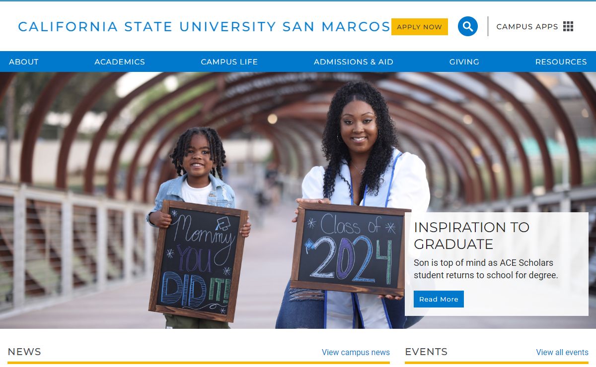 California State University San Marcos in North San Diego County | CSUSM