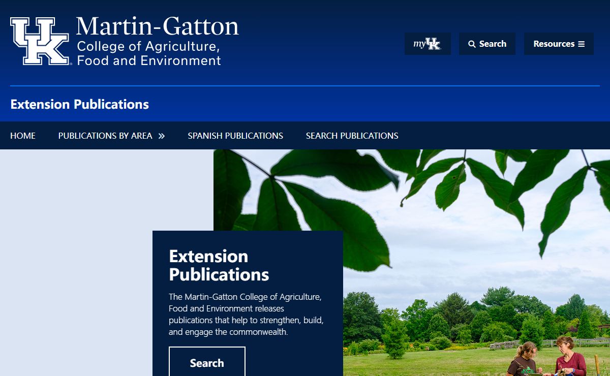 Home | Extension Publications