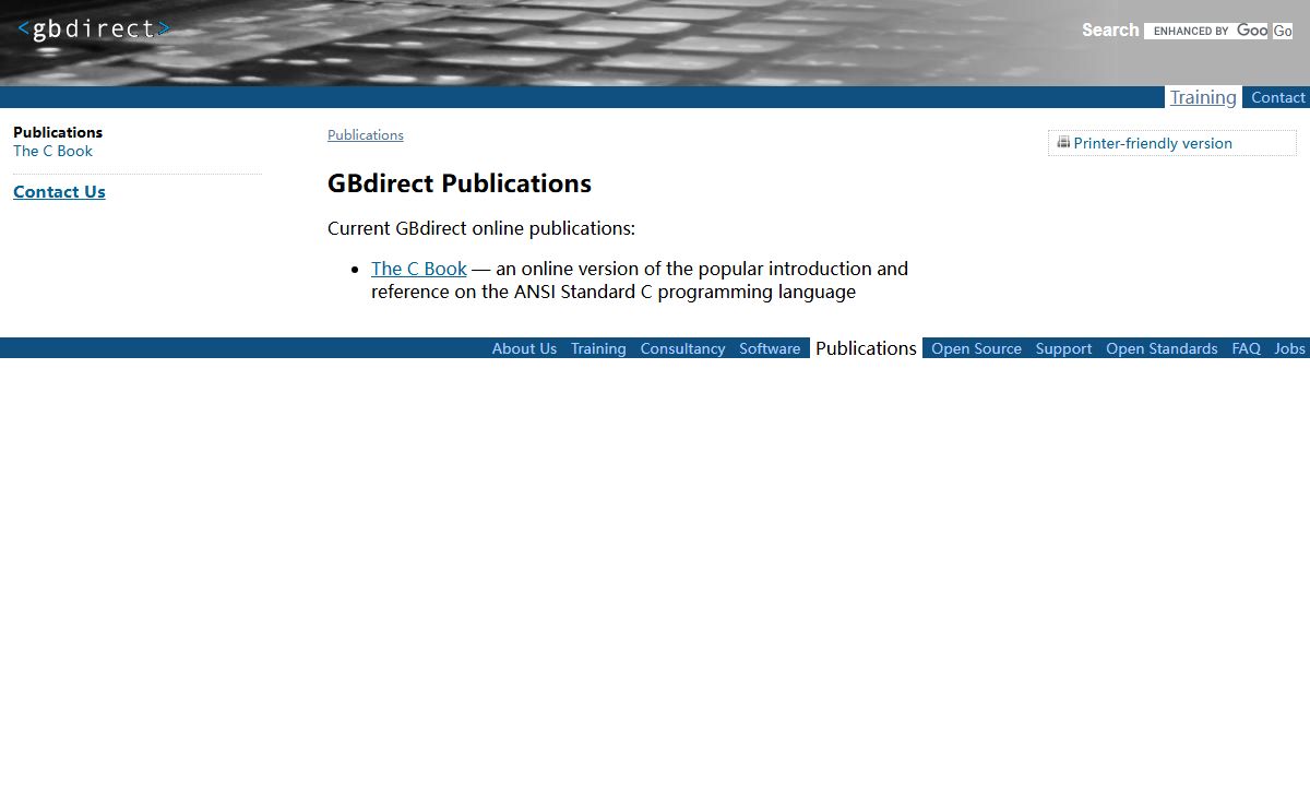 GBdirect Publications
