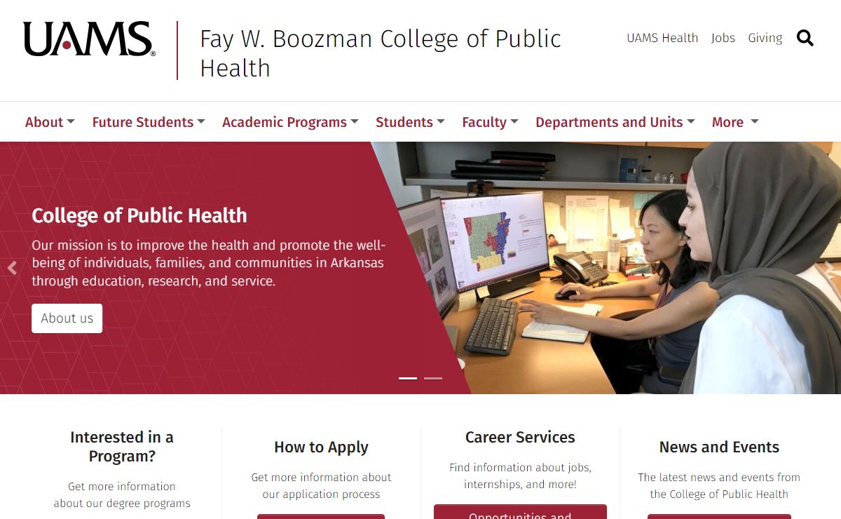 UAMS Fay W. Boozman College of Public Health