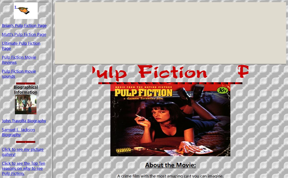 Marc's Spectacular Pulp Fiction Site