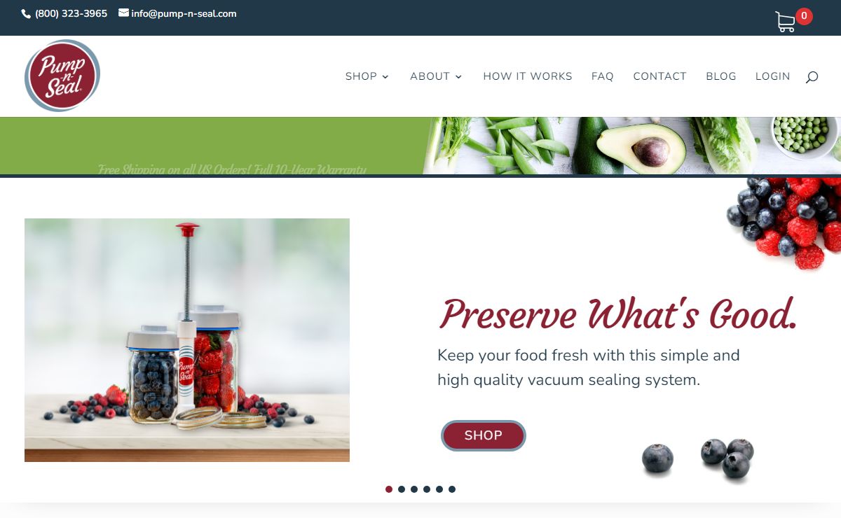 Pump-N-Seal® - Preserve What's Good.