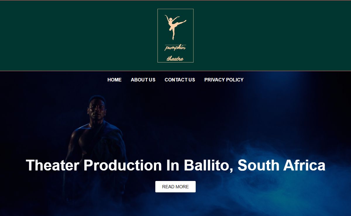 Pumpkin Theatre – Theater production in Ballito, South Africa