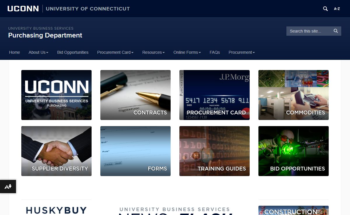 Home | Purchasing Department