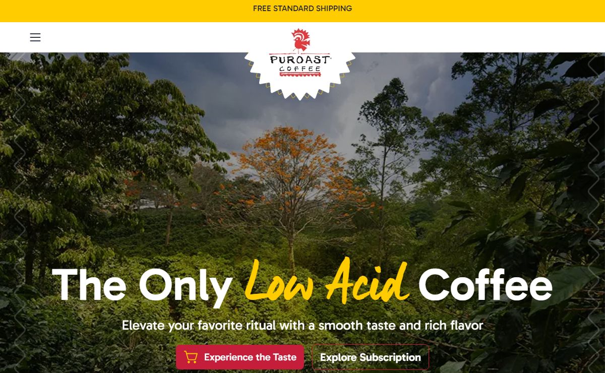 Puroast Coffee - Home of the Only Low Acid Coffee