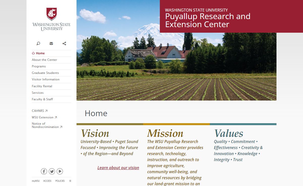 Puyallup Research & Extension Center | Washington State University