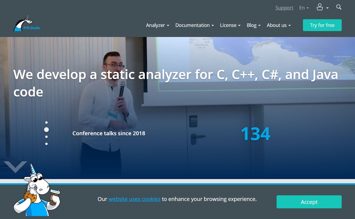PVS‑Studio is a solution to enhance code quality, security (SAST), and safety