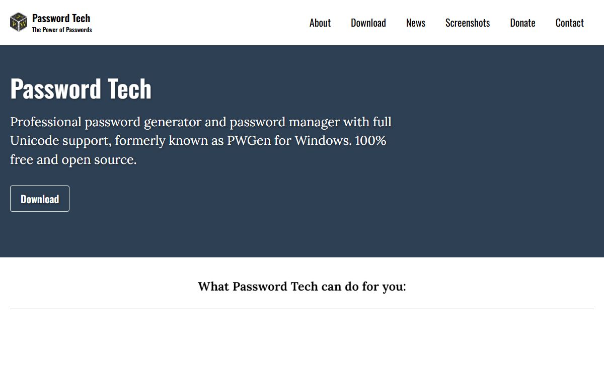 Password Tech