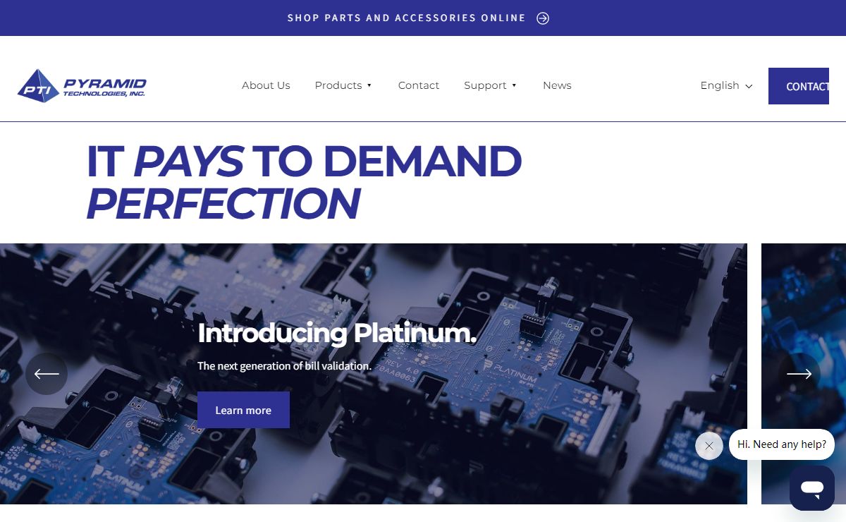 Pyramid Technologies, Inc. - Engineering Payment Solutions
