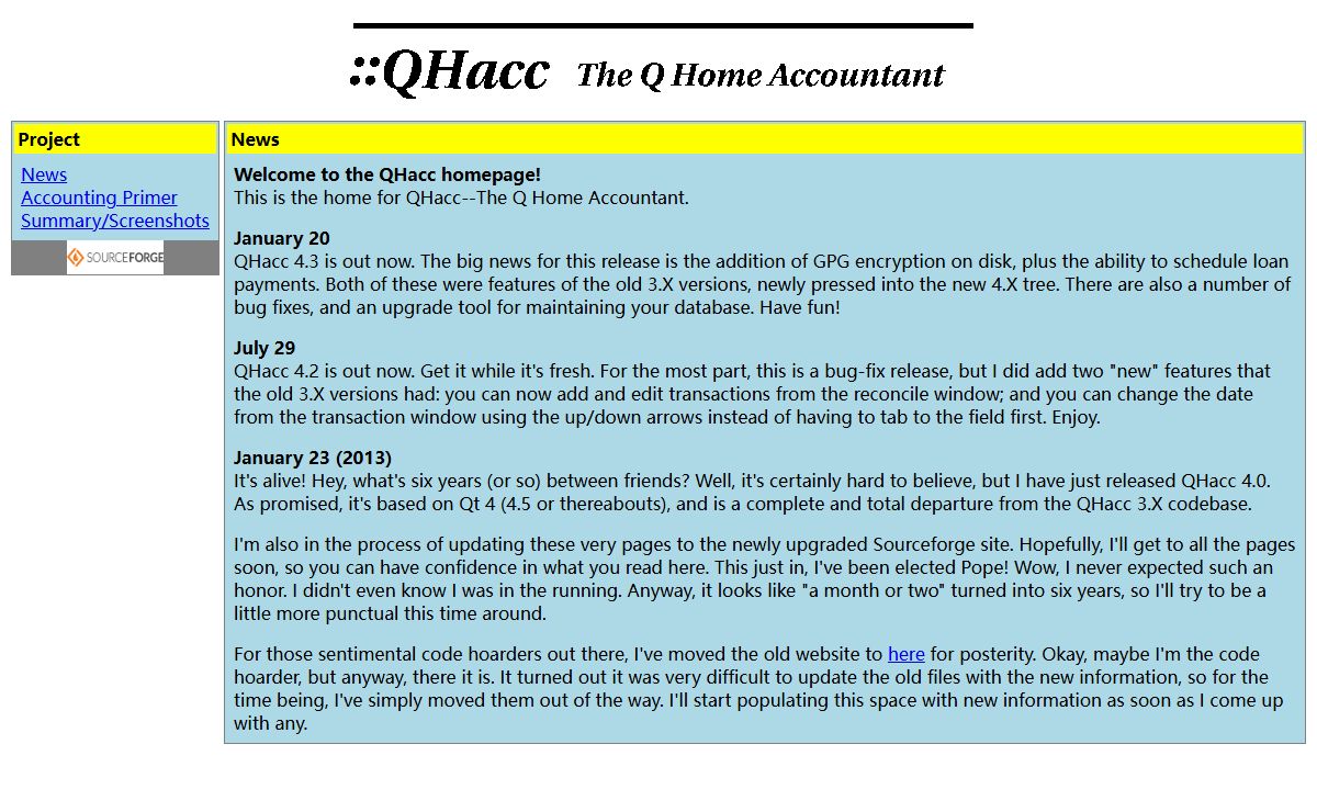 QHacc--The Q Home Accountant