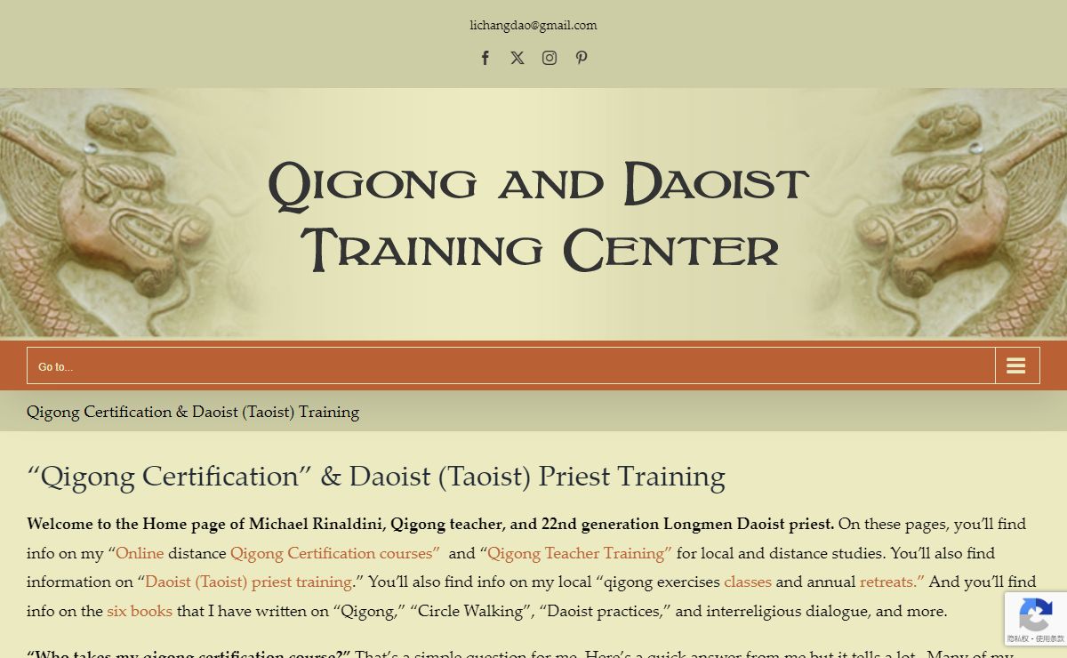 Qigong Certification & Daoist Training Center – Qigong & Daoist Training