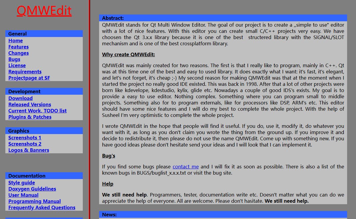 QMWEdit Page