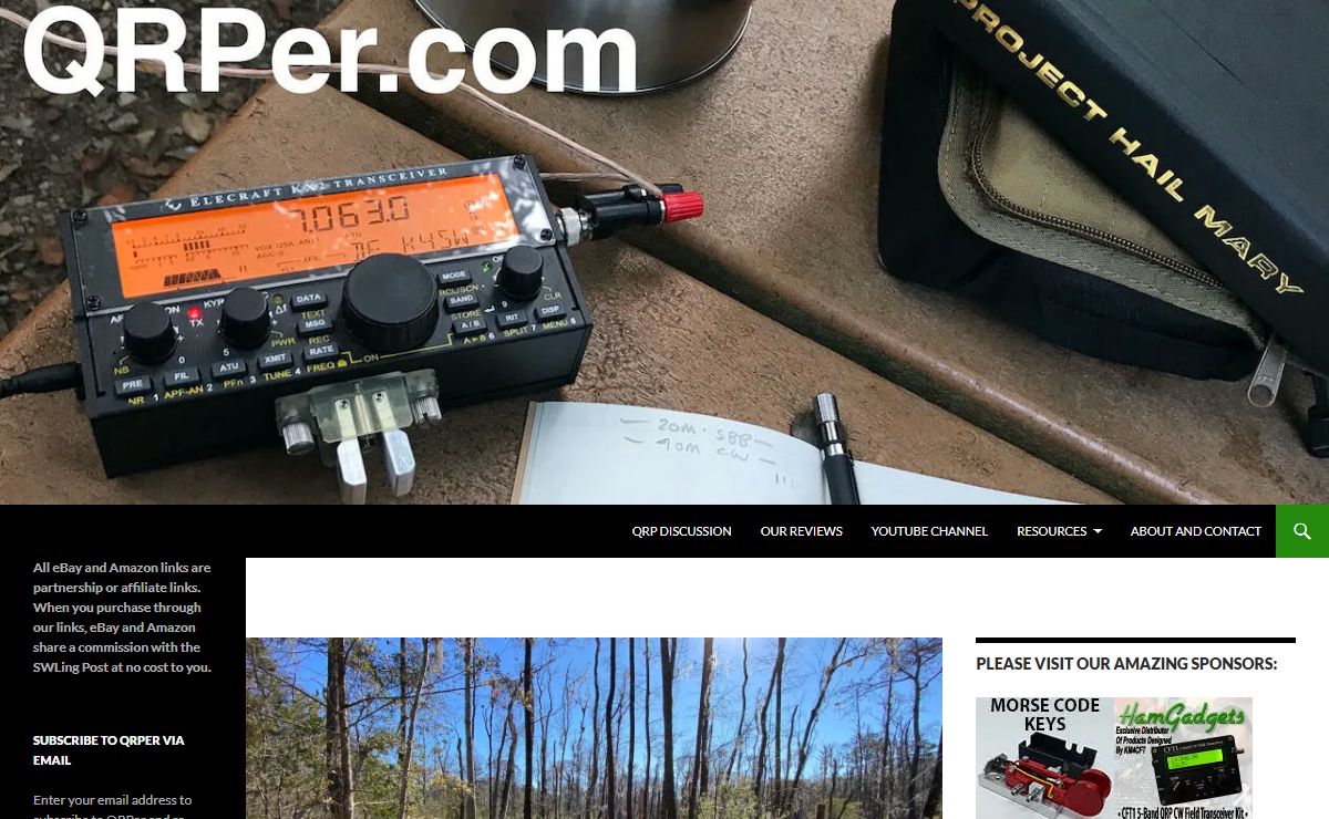 Q R P e r | QRP radios, product announcements, reviews, news and more. Low power amateur radio fun!
