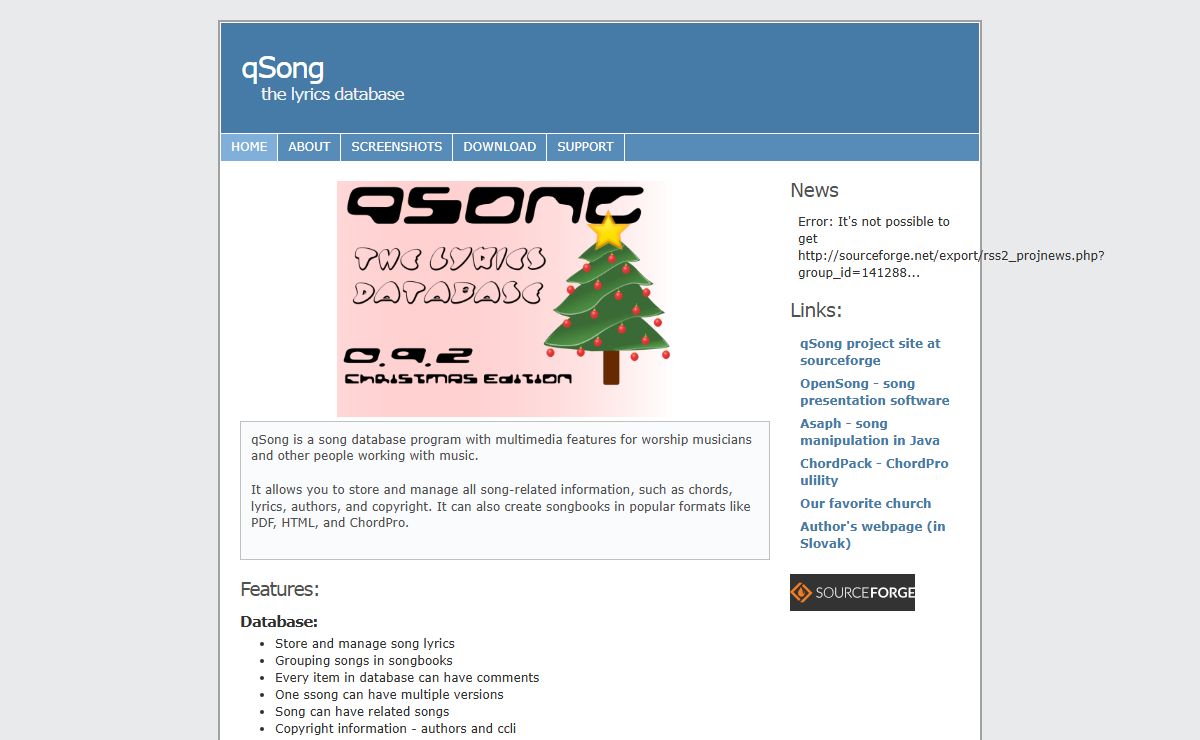qSong - the lyrics database